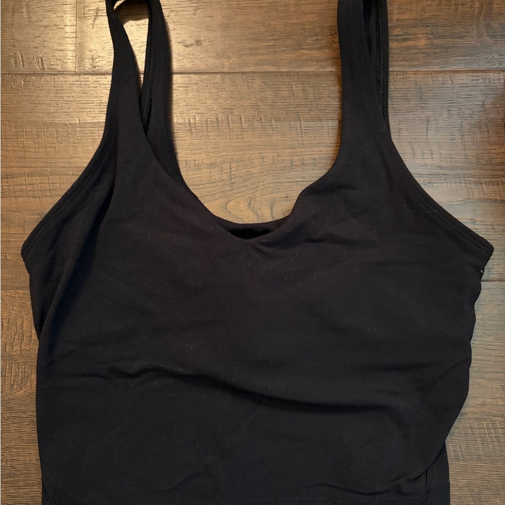 Black Lululemon Align Tank Top size 4